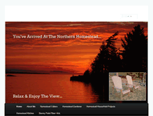 Tablet Screenshot of ournorthernhomestead.com